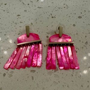 Kendra Scott Pink Statement Earrings